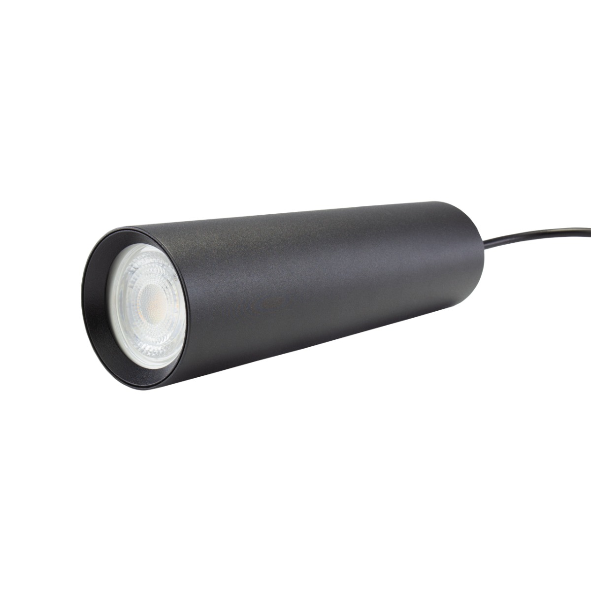 Led Spot Pendel ( 1mtr ) Zwart met GU10 Fitting IP20