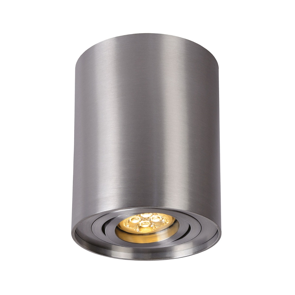 LED Spot GU10 fitting kantelbaar Zilver IP20