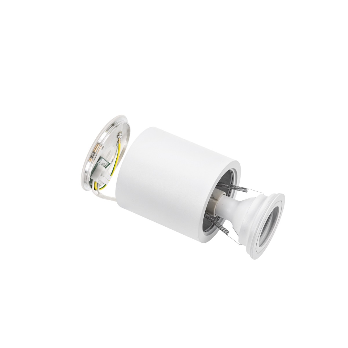 Led Spot Met GU10 Fitting Opbouw Rond Wit IP65