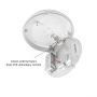 Surface-Mounted LED Lamp IP65 Round Outdoor CCT 27W 230V