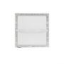 Surface Downlight 24W 288X288X38mm White Square 230V IP20 IK06