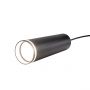 MADARA MINI RING GU10 SUSPENDED BASE 230V IP20 fi55*200mm BLACK