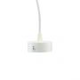 Pendant Spotlight GU10 IP20 White 55x200mm cable 1m