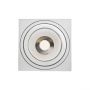 LED Spot AR111 GU10 Surface-Mounted White Square IP20 145X145X85mm Regulated Eye