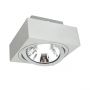 LED Spot AR111 GU10 Surface-Mounted White Square IP20 145X145X85mm Regulated Eye