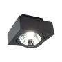 LED Spot AR111 GU10 Surface-Mounted Black Square IP20 145X145X85mm Regulated Eye