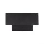 LED Spot AR111 GU10 Surface-Mounted Black Square IP20 145X145X85mm Regulated Eye